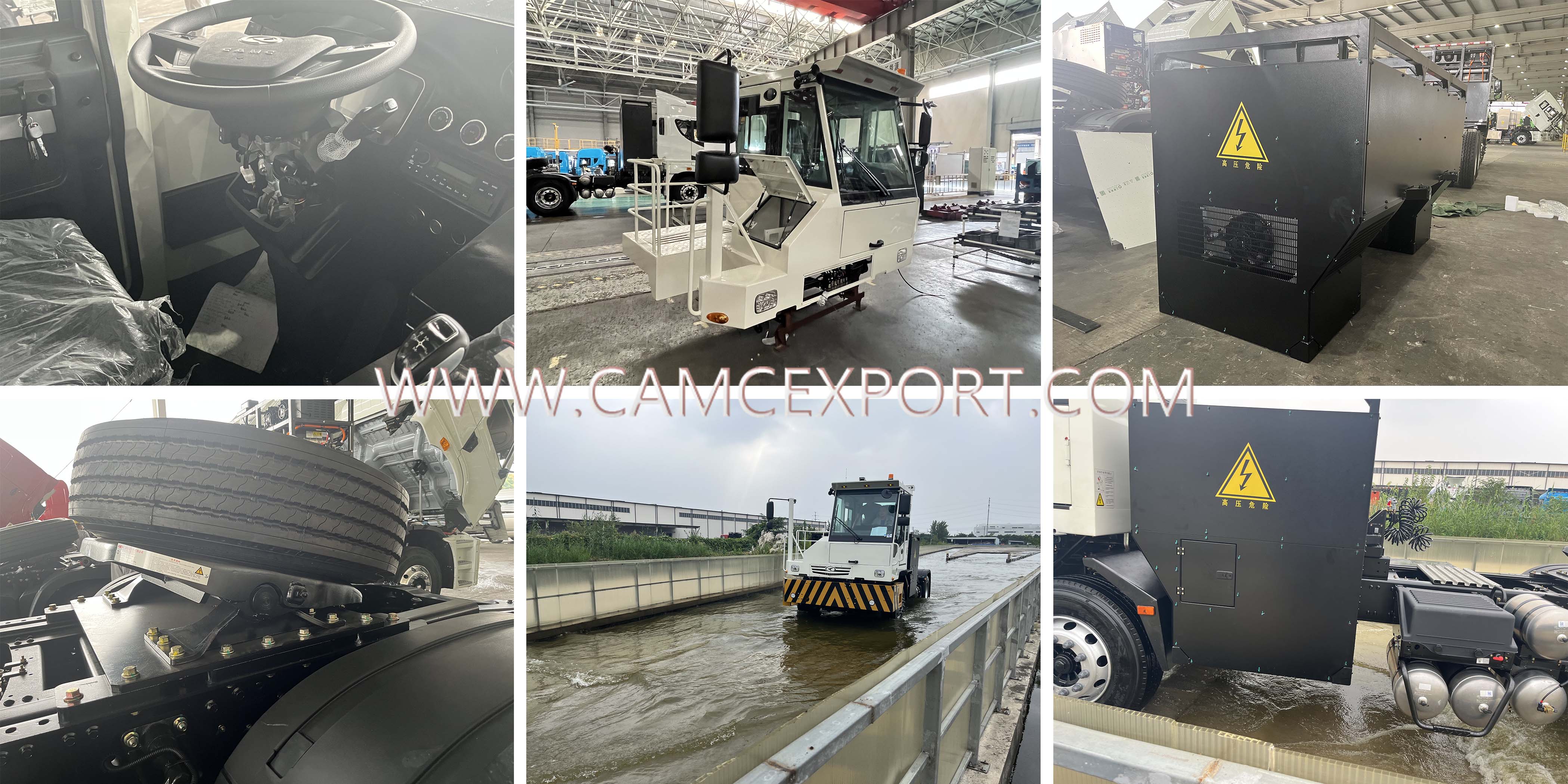 Interior design of low-speed electric dock tractor Reka bentuk dalaman traktor dok elektrik berkelajuan rendah