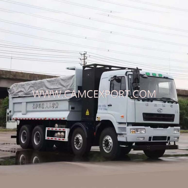 CAMC 8 × 4 new energy electric dump truck Trak pelupusan elektrik tenaga baharu CAMC 8 × 4