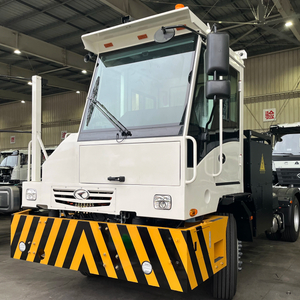 Manual Trak Dok Elektrik mengangkat trak traktor terminal enam roda untuk pengangkutan logistik