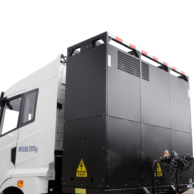 Panas menjual kenderaan elektrik cina camc 6x4 trak traktor tenaga baru