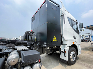 H9 High Floor 6x4 10 Wheels EV Tractor Truck CAMC Jenama China Prestasi Baik