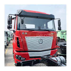 China New Camc Brand X7e Red 4*2 Electric/EV Dump Truck untuk Cargo