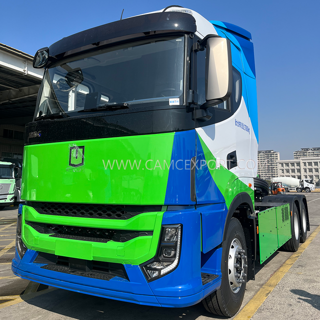 Traktor 6x4 bertenaga hidrogen CAMC dengan 251-350hp untuk pengangkutan logistik