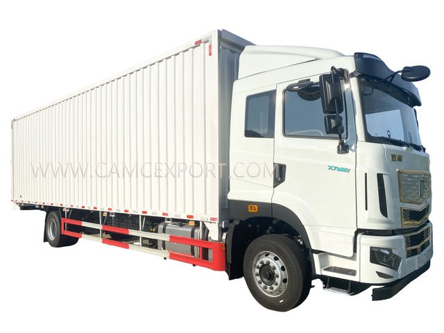 Kapasiti Beban Kuat CAMC X7M 4*2 Lori Kargo Putih