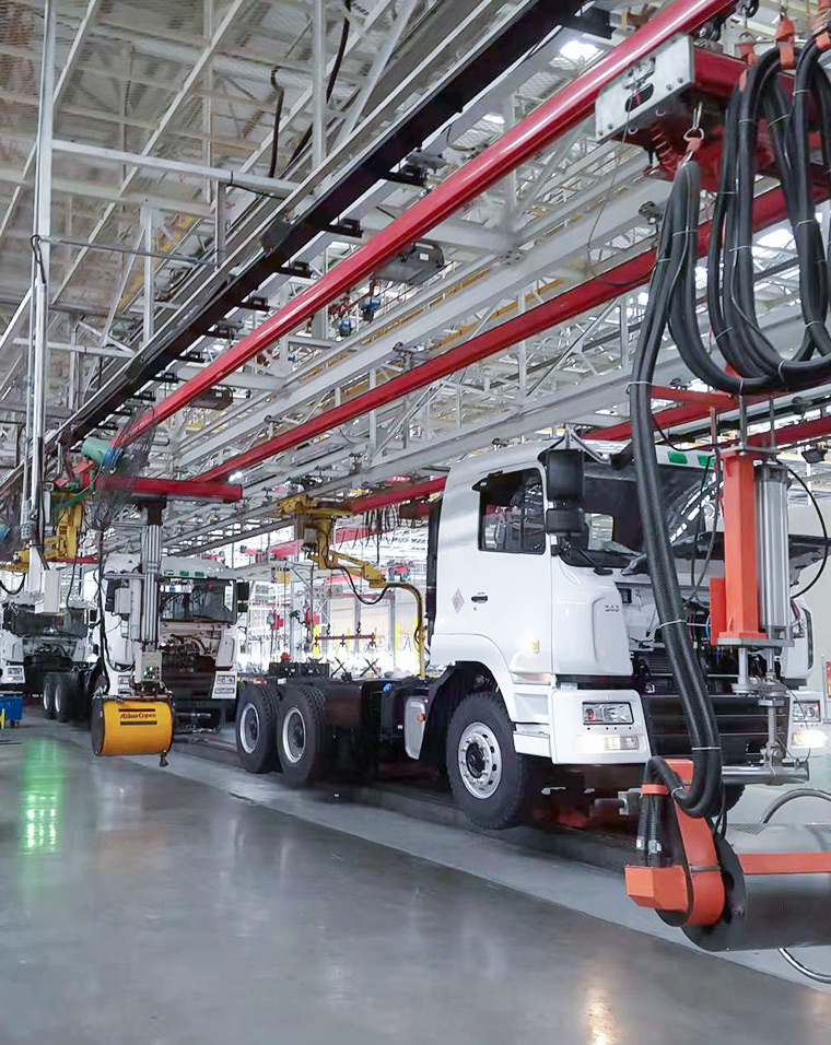Lori Traktor Kestabilan, Traktor Traktor Automatik Tugas Berat