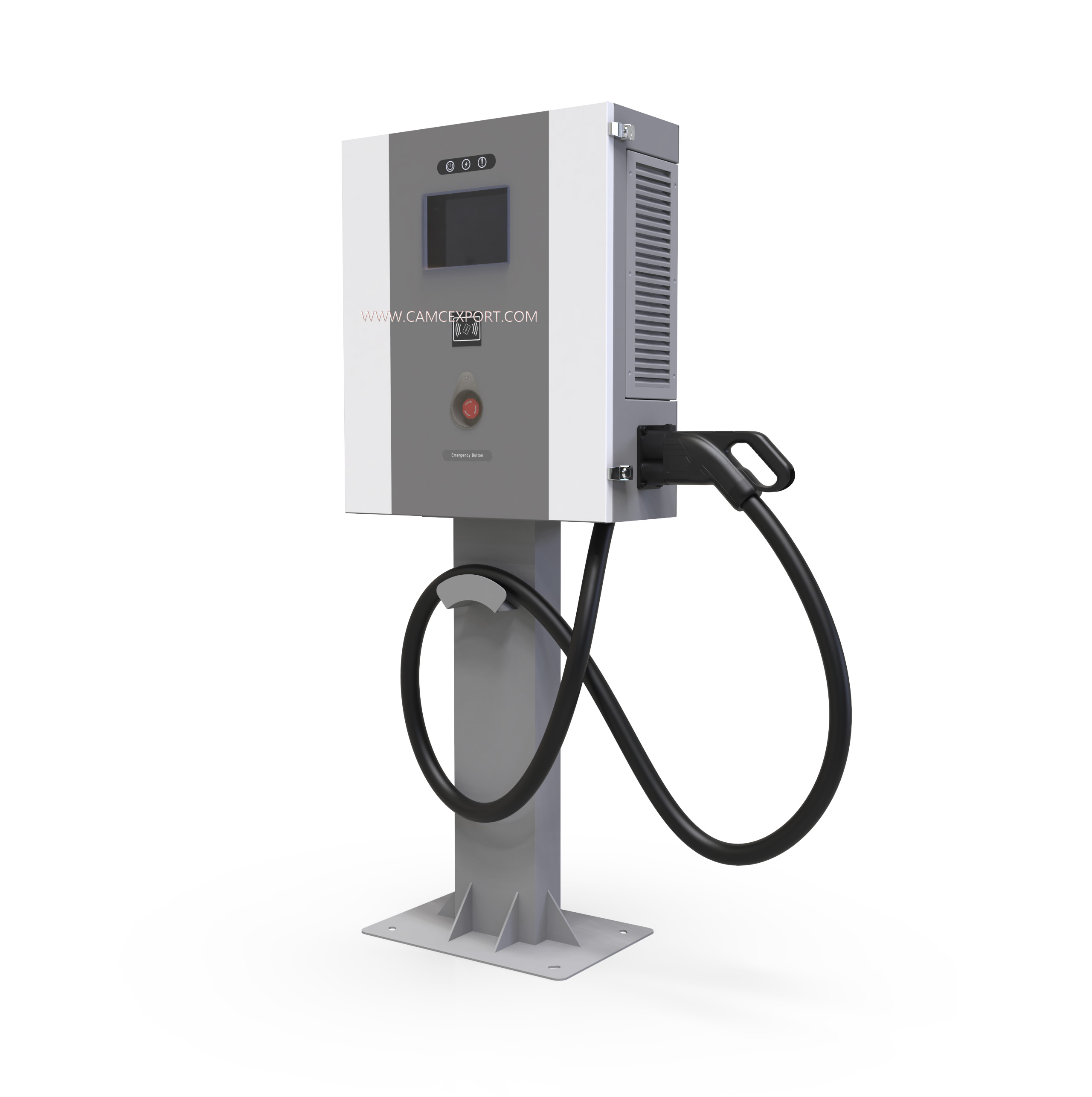 Pengecas Kenderaan Elektrik yang Dilekapkan di Dinding