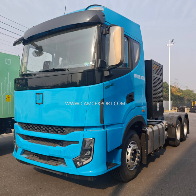 G2 Biru 6×4 Methanol Julat-Dilanjutkan Traktor Pemacu Tangan Kiri