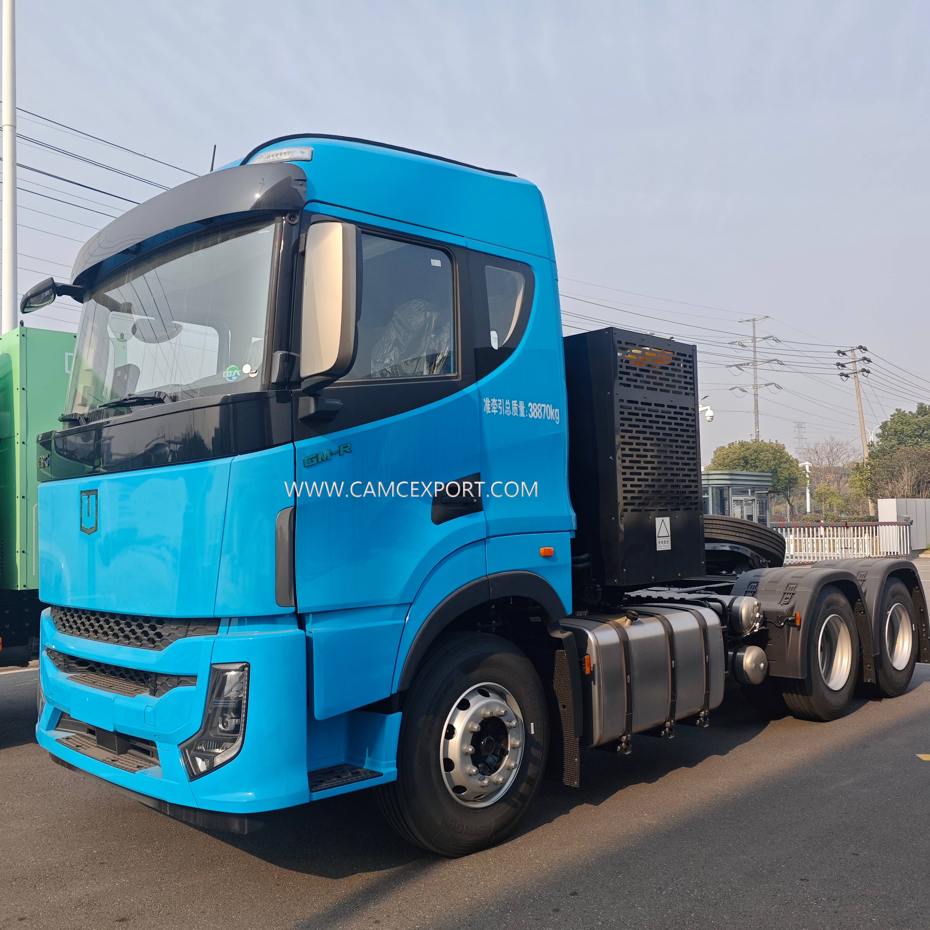 G2 Biru 6&times;4 Methanol Julat-Dilanjutkan Traktor Pemacu Tangan Kiri 