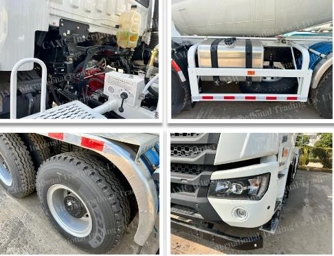 Trak pembancuh konkrit CAMC1 